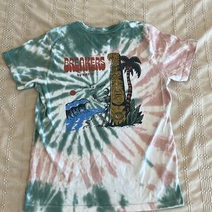 Breakers Bethany Beach DE by Katin tie dye totem pole T shirt size small